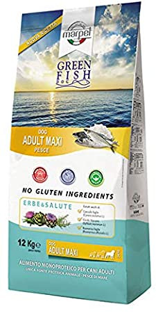 CA40/120 GREENFISH ADULT DOG MAXI 12 kg Monoproteines Diétás teljes értékű táp táplálék intolerancia csökkentésére