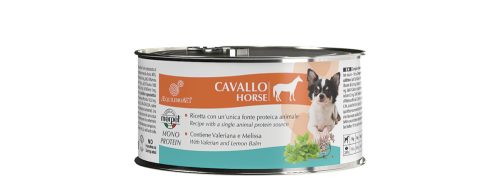 CH11/150 Aqeuilibiravet Dog 150g lóhús-cavallo Monoproteines diétás teljes értékű táp táplálék intolerancia csökkentésére. Kutyák részére. Fehérjeforrás - ló