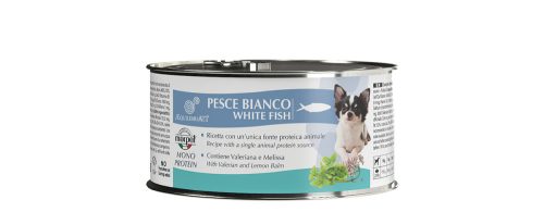 CH34/150 Aqeuilibiravet Dog 150g tőkehal -pesce bianco Monoproteines diétás teljes értékű táp táplálék intolerancia csökkentésére. Kutyák részére. Fehérjeforrás - tőkehal