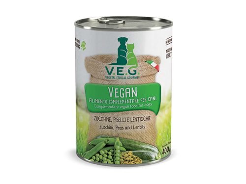 CV11/400 Vegán étrendkiegészítő termék - Cukkini, borsó, lencse 400g