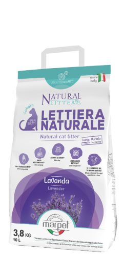 LG11/10 AEQUILIBRIAVET natural litter macskaalom levendula 10 L - 3,8 kg